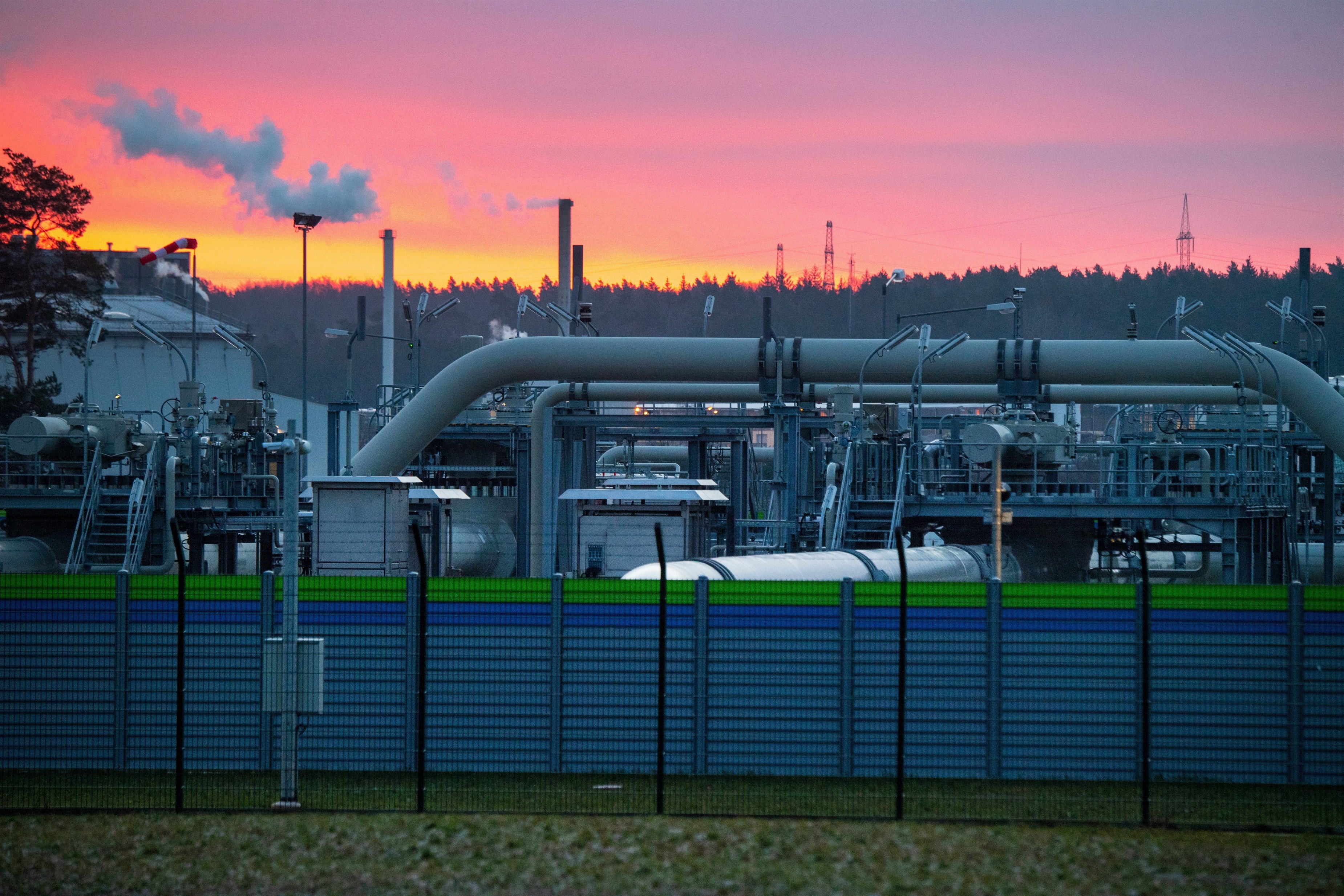 Planta procesamiento gas natural ruso lubmin alemania - STEFAN SAUER / DPA