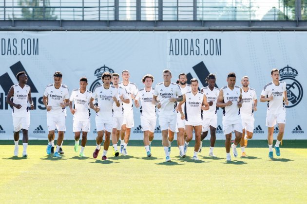 Real Madrid entrenamiento / Foto: Real Madrid Real Madrid entrenamiento / Foto: Real Madrid