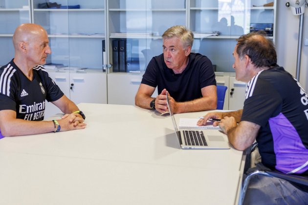 Carlo Ancelotti Reial Madrid reunion / Foto: Reial Madrid Carlo Ancelotti Reial Madrid reunion / Foto: Reial Madrid