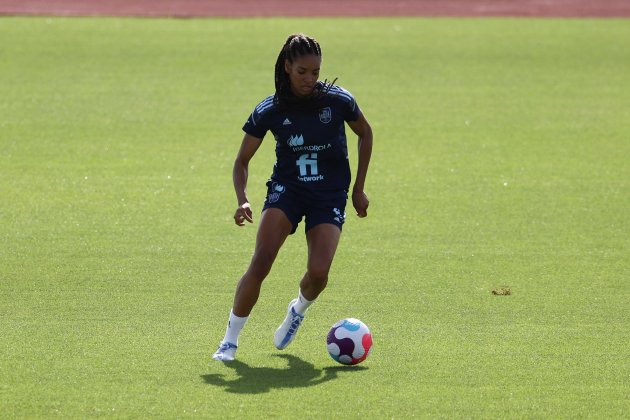 Salma Paralluelo España femenina / Foto: Europa Press