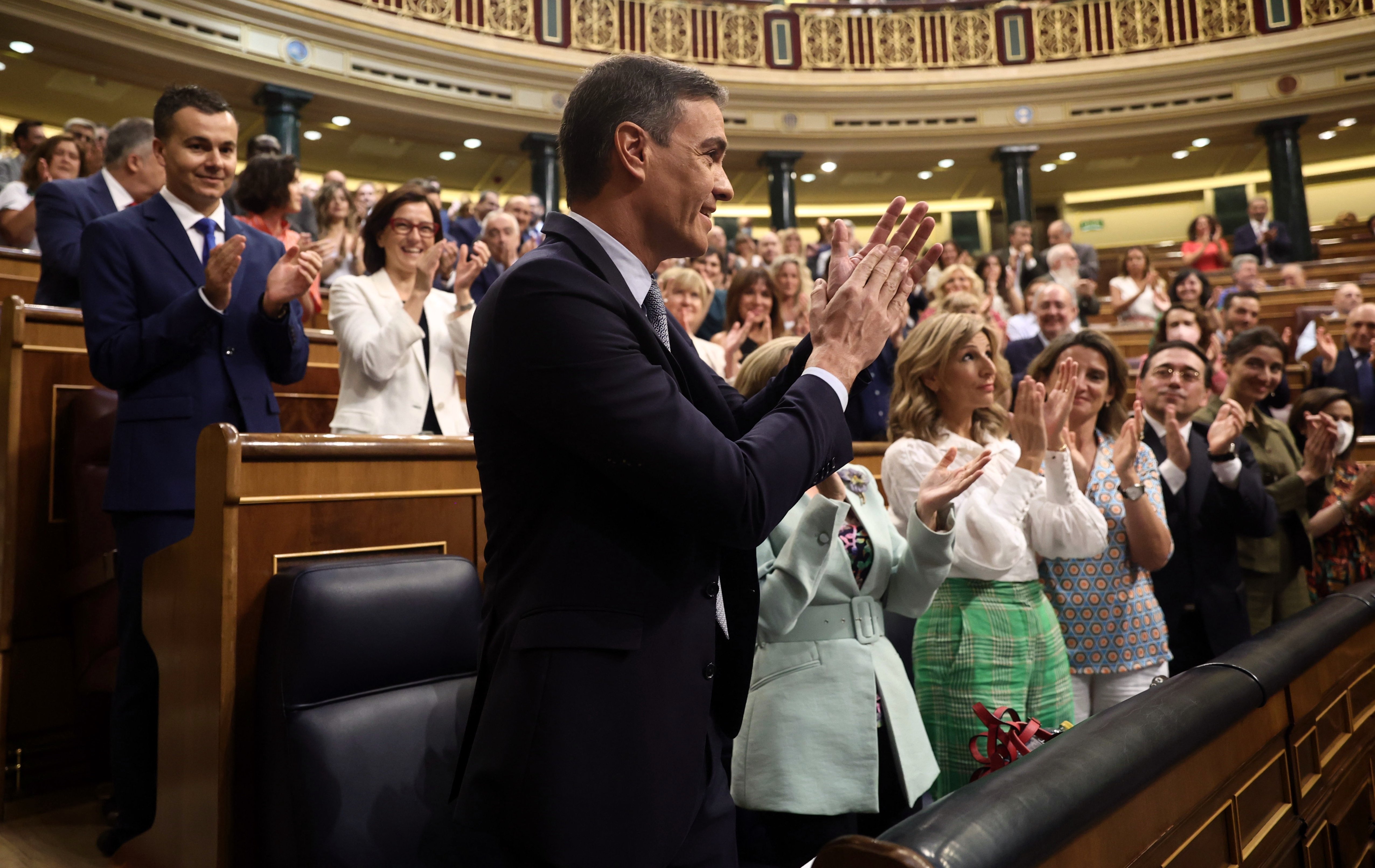 Pedro Sánchez anuncia un giro a la izquierda que le asegura el futuro con Unidas Podemos