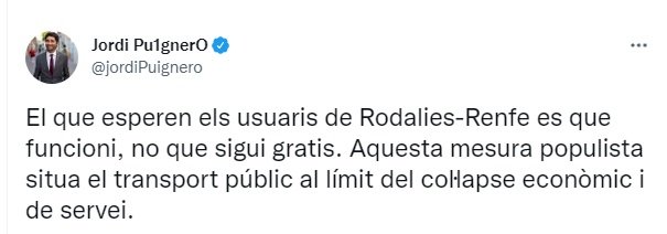 TUIT puignero debate de la nacion TUIT puignero debate de la nacion