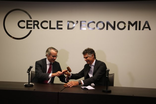 Jaume Guardiola Javier Faus Cercle Economia ACN Jaume Guardiola Javier Faus Cercle Economia ACN