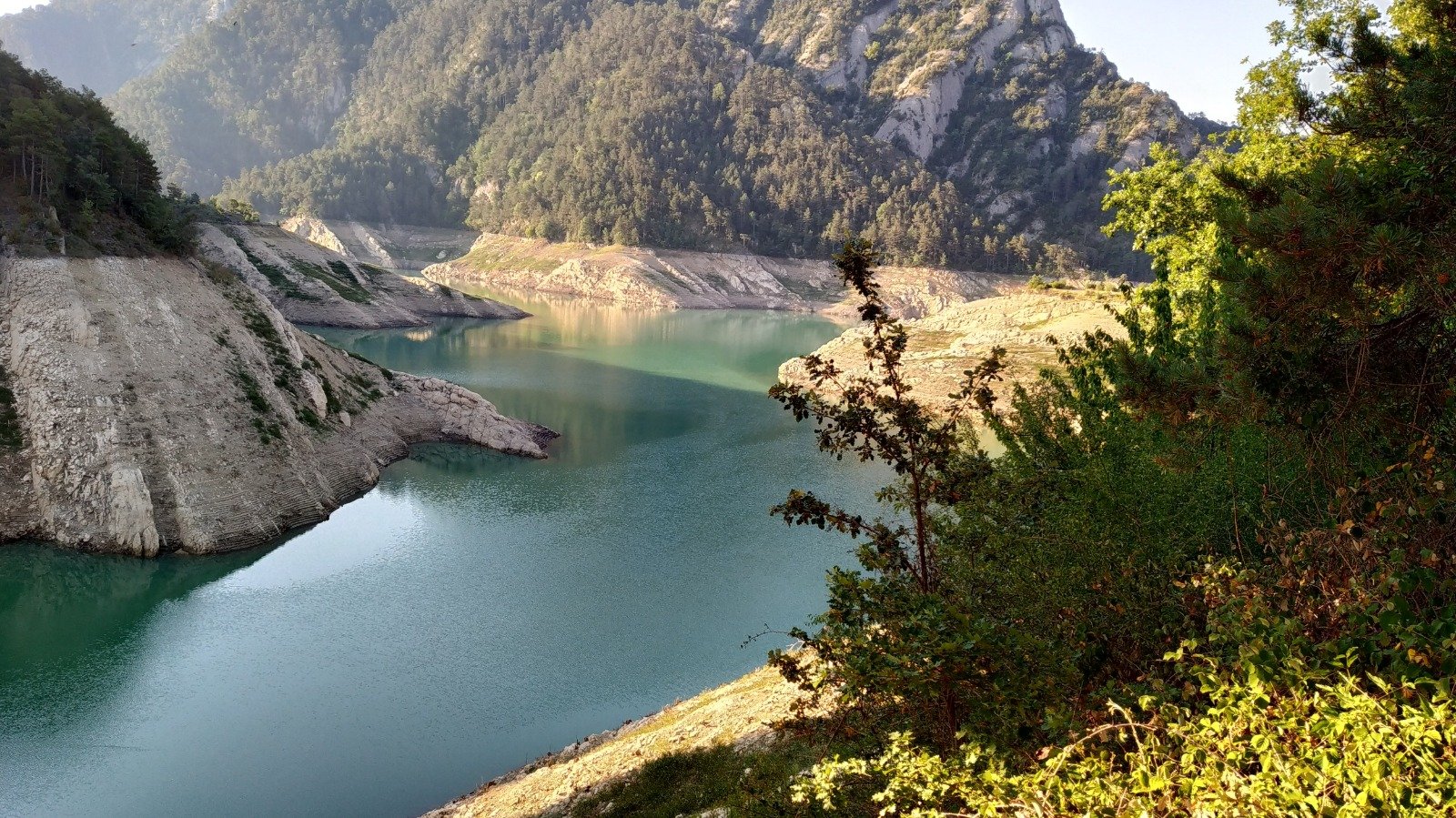 Pantà de la Llosa del Cavall amb sequera / 324