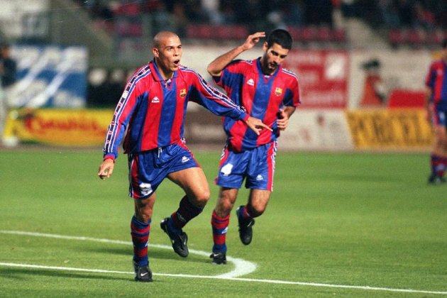 Ronalod y Guardiola FCBarcelona Ronalod y Guardiola FCBarcelona