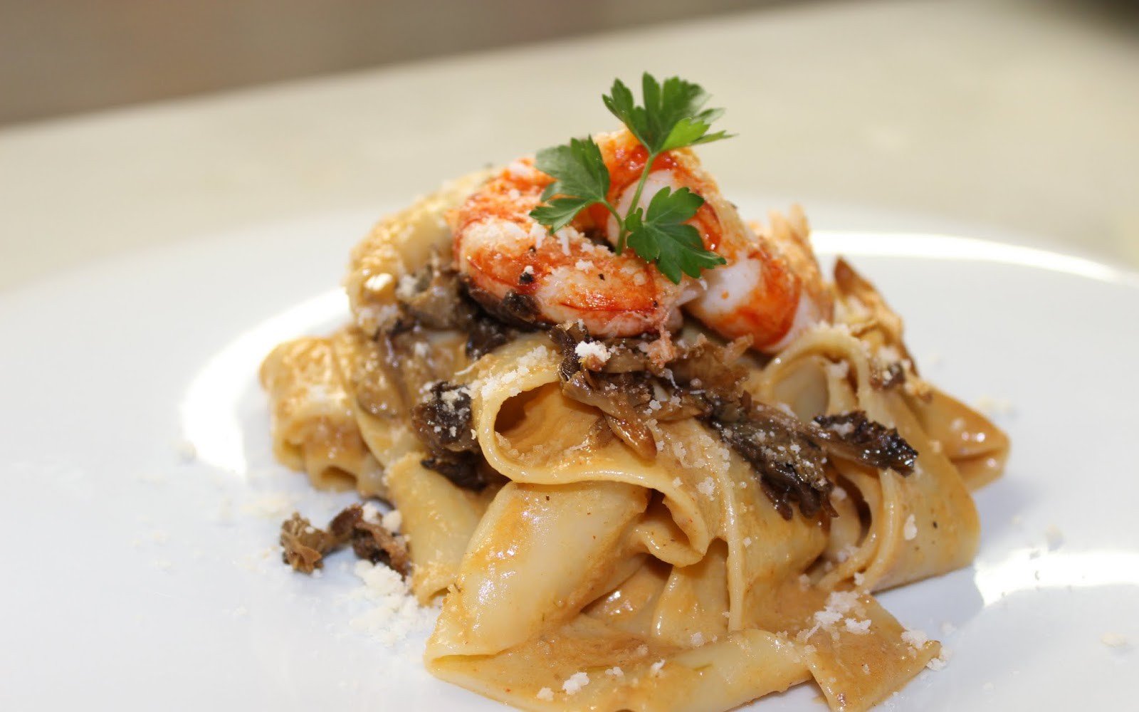 pappardelle romesco camagrocs gambes pas000