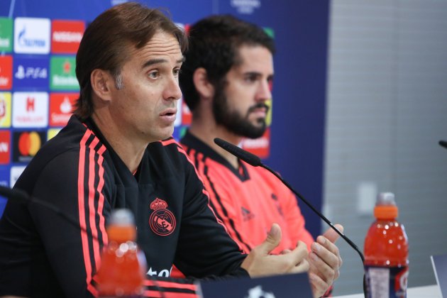 Julen Lopetegui Isco Real Madrid Julen Lopetegui Isco Real Madrid