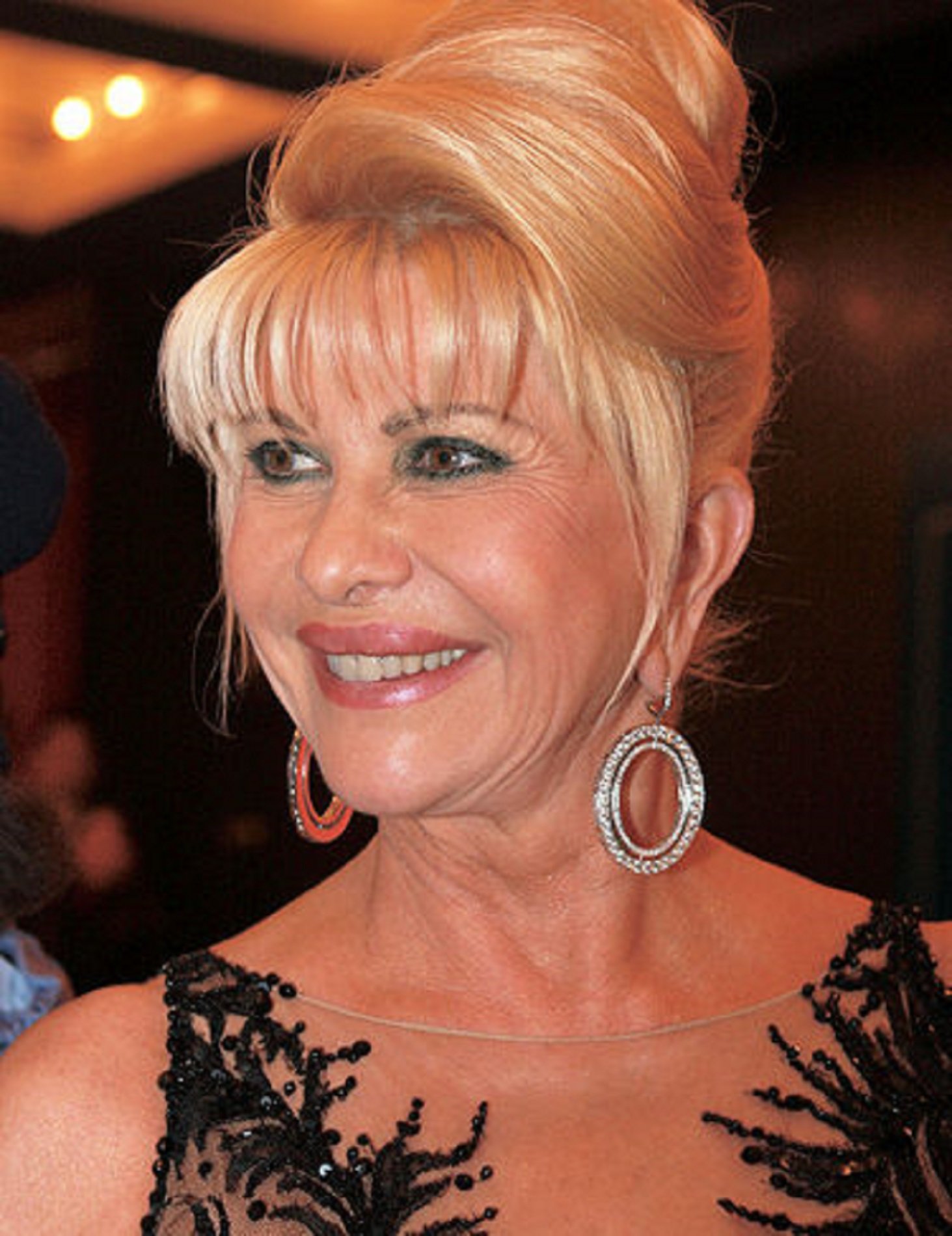 Mor Ivana Trump, primera esposa de Donald Trump