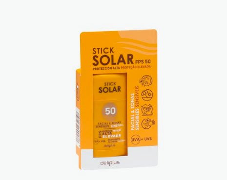 Estic protector solar facial & zones sensibles de Deliplus FPS 50 resistent al agua1