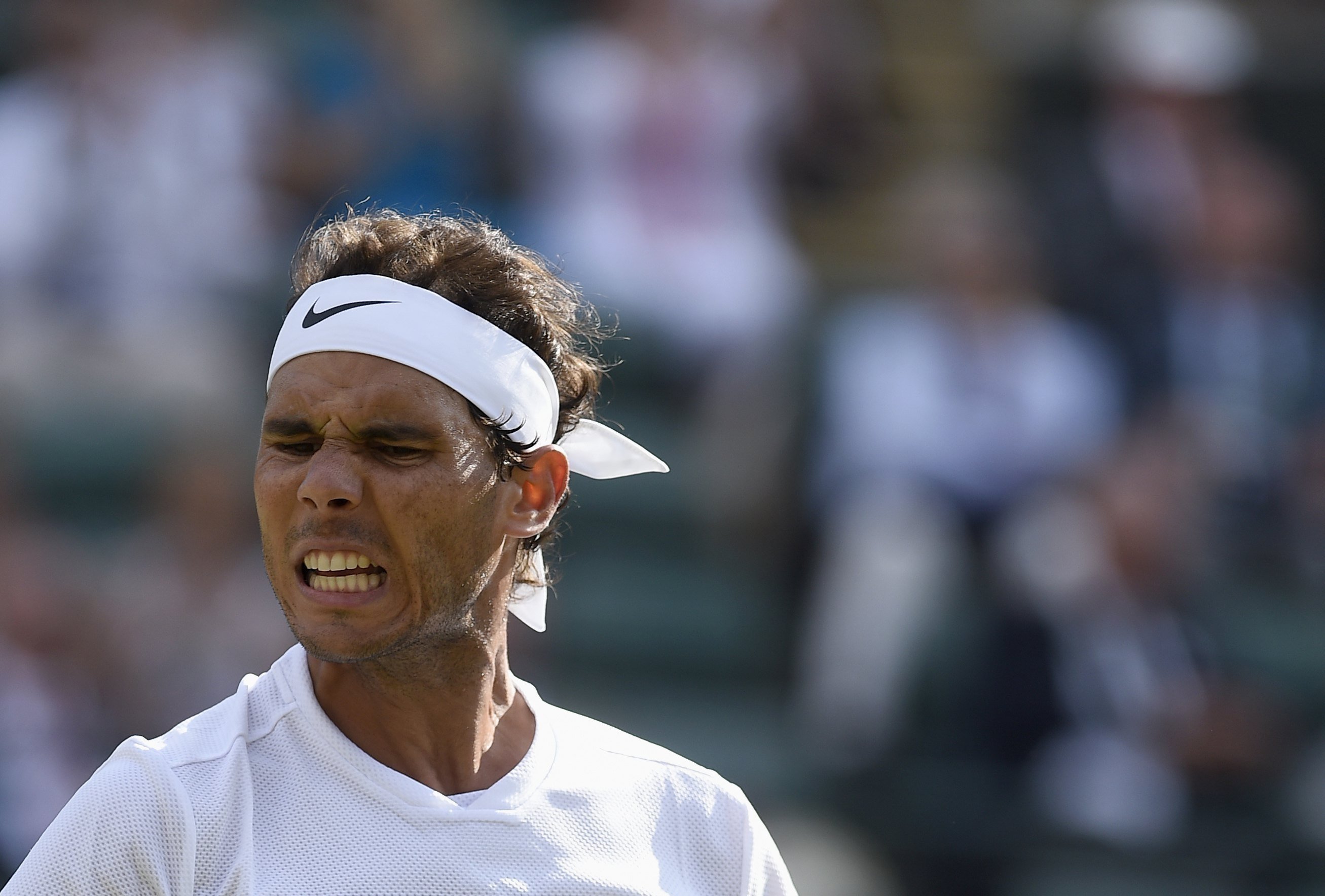 Rafa Nadal está en contra del criterio de Wimbledon, que lo perjudica