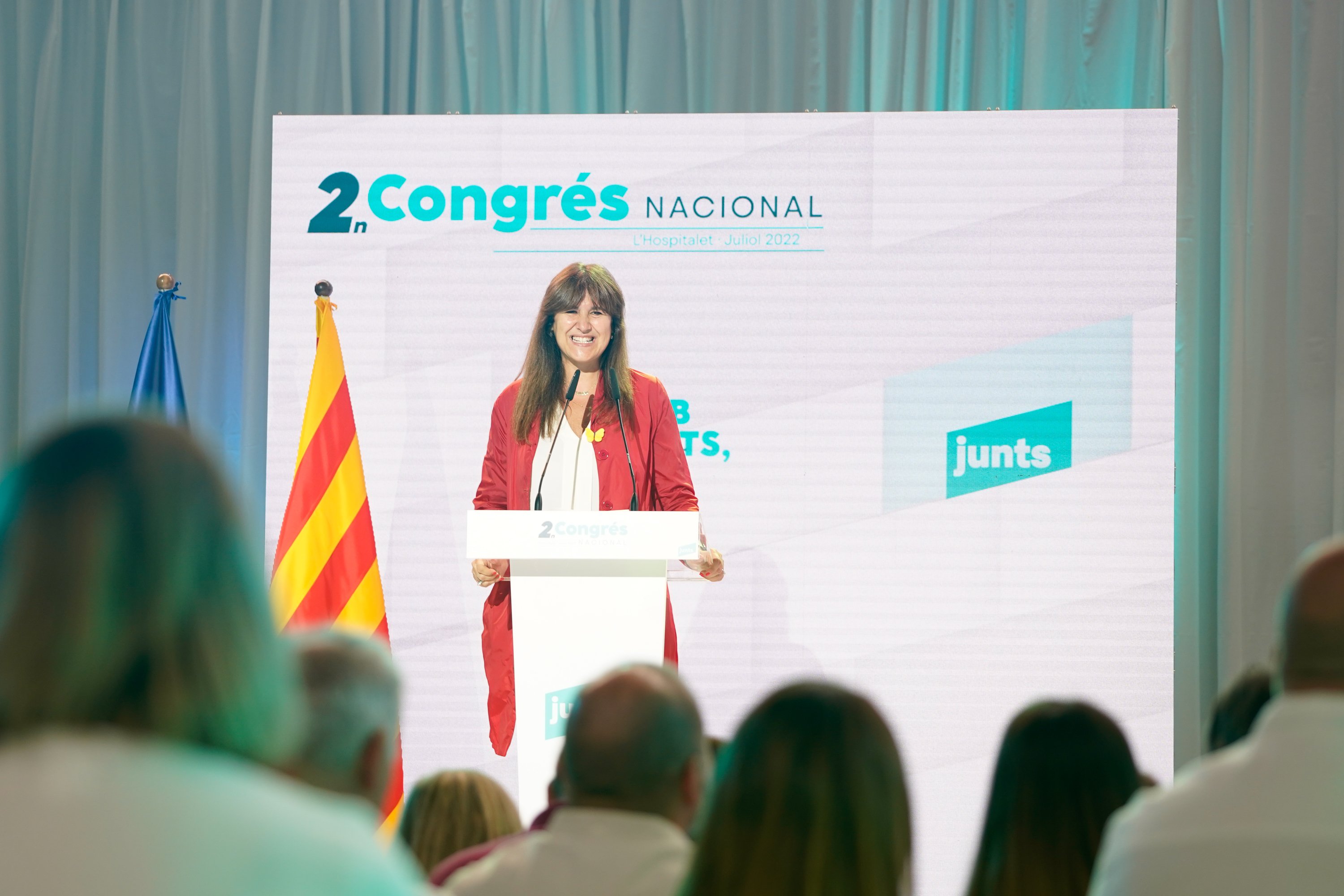 Borràs denuncia que "la repressió és una estructura d'estat a Espanya"