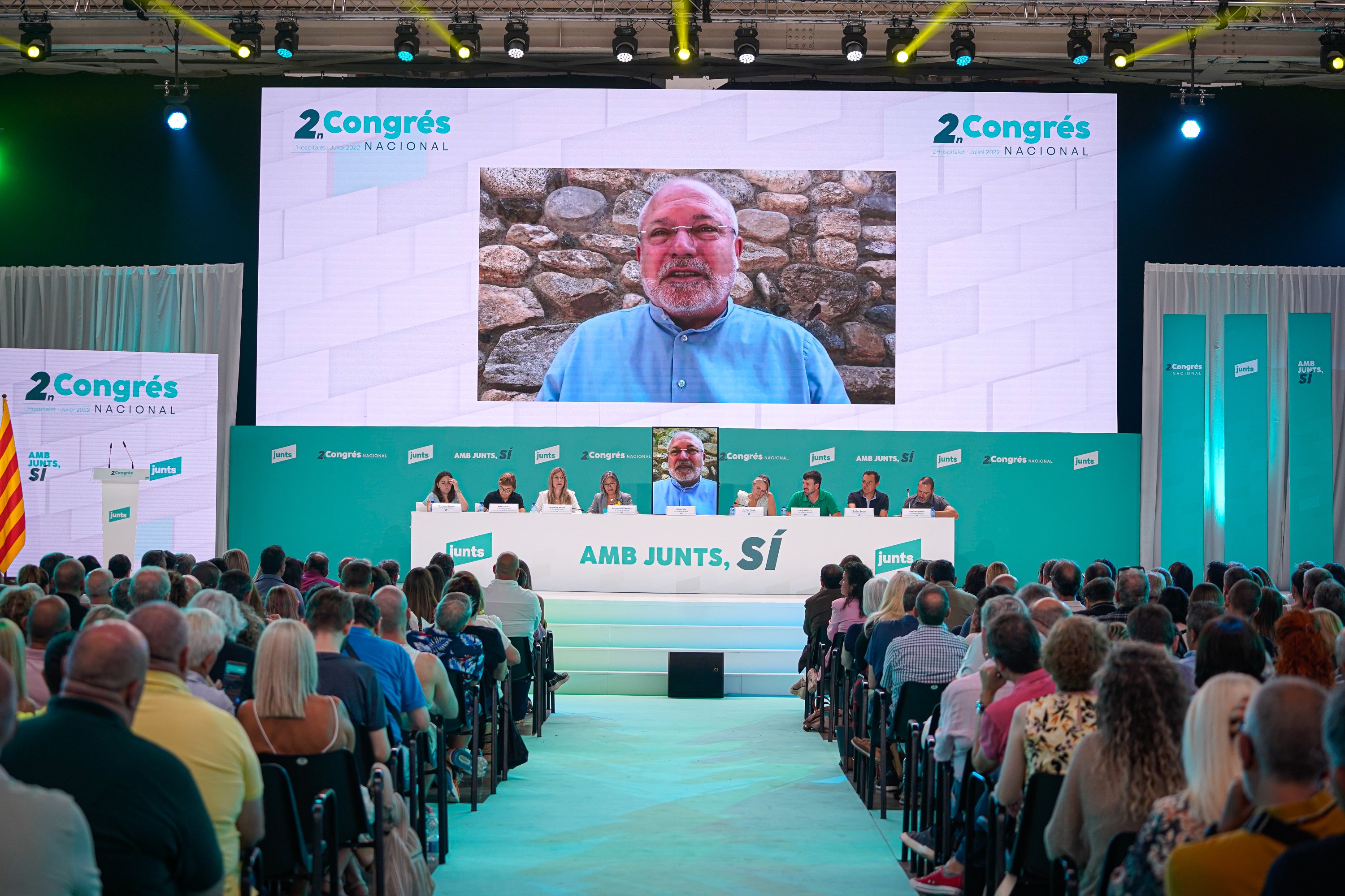 Muntatge de Junts per situar Puig presidint el congrés: "Espero que no em veieu com un capgròs"