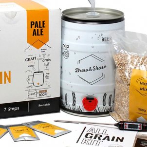 Kit para elaborar cerveza artesana Pale Ale Brew&Share / El Corte Inglés
