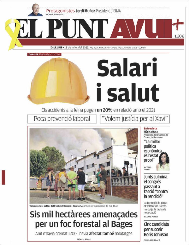 portada el punt avui portada el punt avui