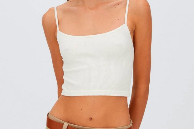 Miini skort de tablas con cinturón1 Miini skort de tablas con cinturón1