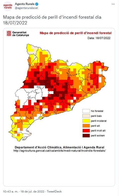 TUIT incendio bages agentes rurales riesgo incendio TUIT incendio bages agentes rurales riesgo incendio