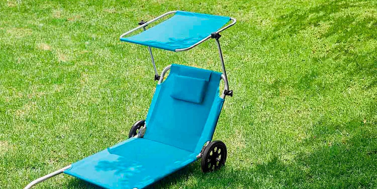 Lidl se está hinchando a vender la tumbona de playa que se convierte en carrito