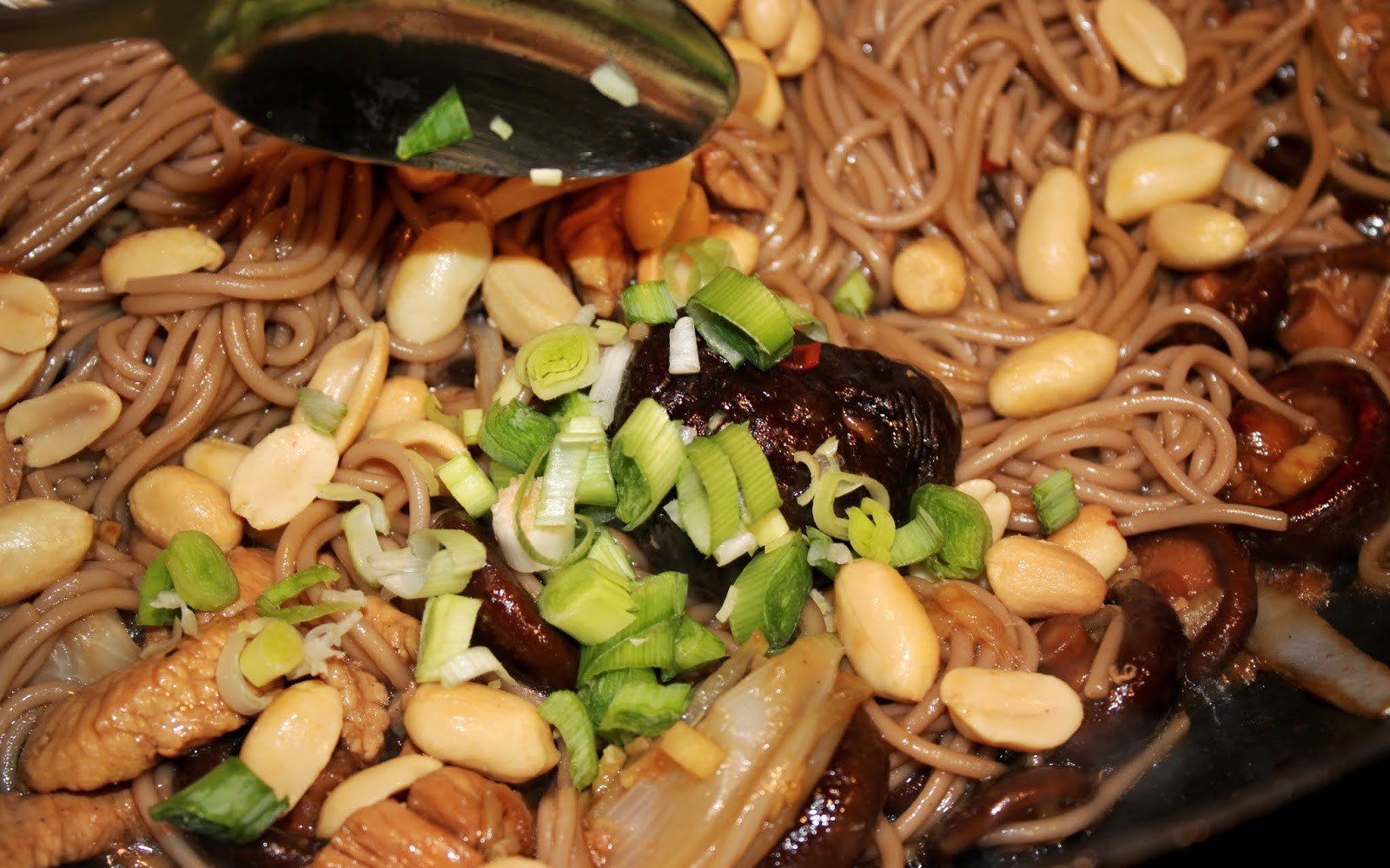 wok fideus soba gall dindi shiitake pas39