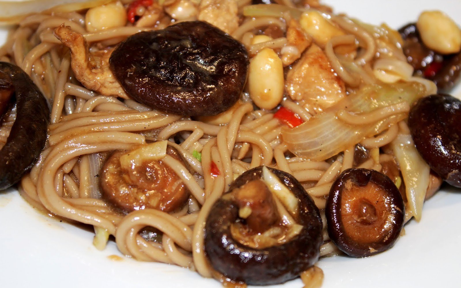 wok fideus soba gall dindi shiitake pas43