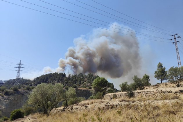 Incendio Manresa estabilizado / Europa Press Incendio Manresa estabilizado / Europa Press