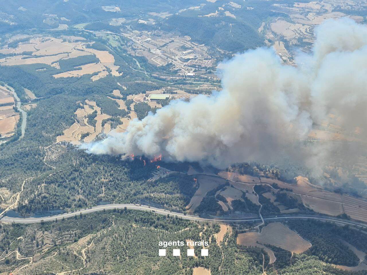 Incendio Manresa Incendio Manresa