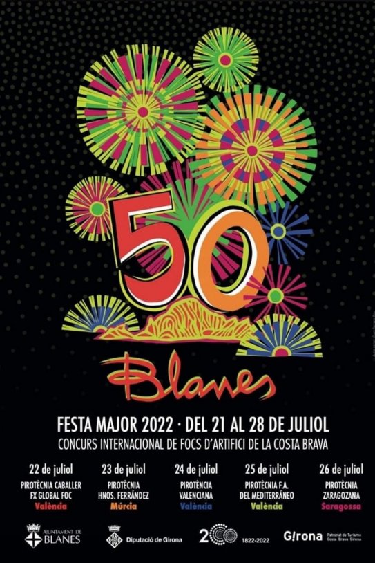 Focs Blanes 2022 concurs focs artifici Focs Blanes 2022 concurs focs artifici