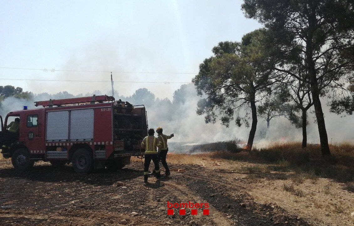 Incendio Puigpelat / Bomberos Incendio Puigpelat / Bomberos