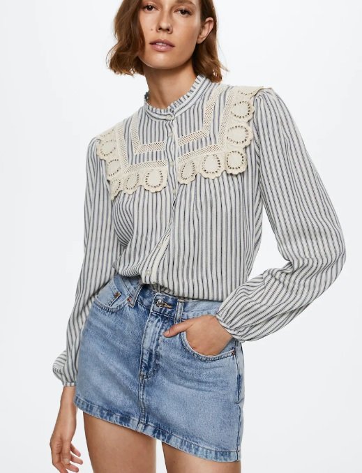 Blusa de Mango Blusa de Mango