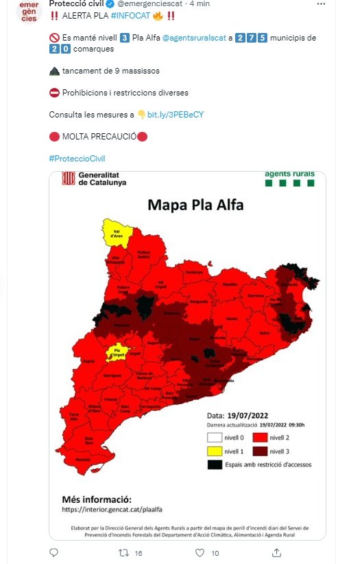 tuit proteccio civil plano alerta 19 de julio tuit proteccio civil plano alerta 19 de julio