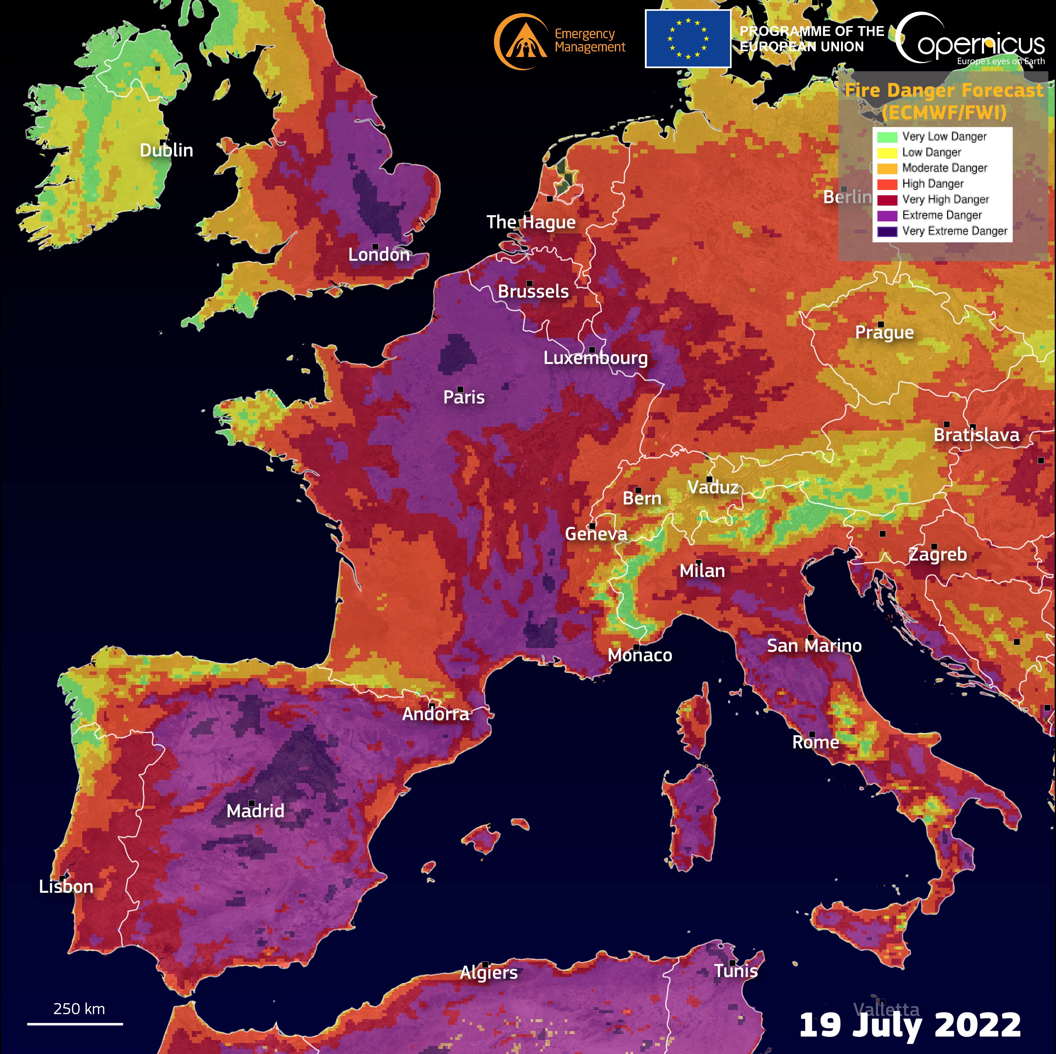 El Regne Unit supera per primera vegada els 40 graus de temperatura