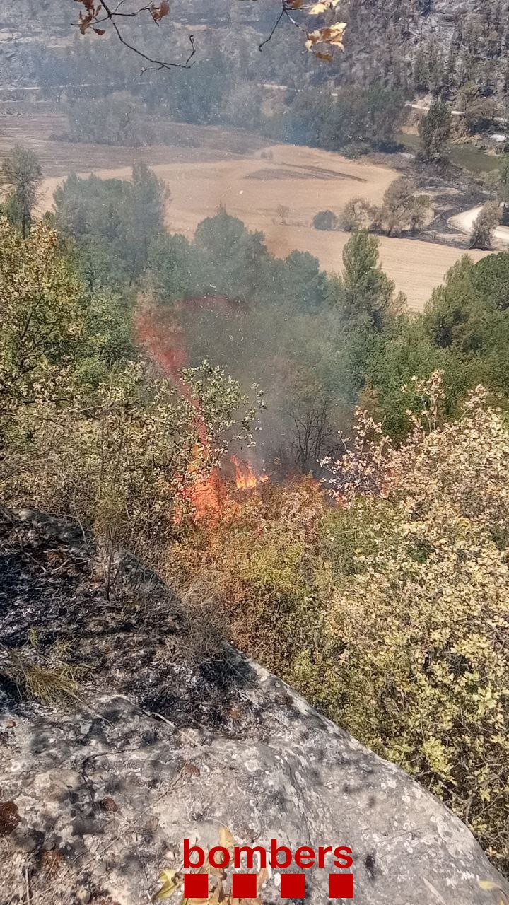 Incendio Puente Vilomara / Bomberos