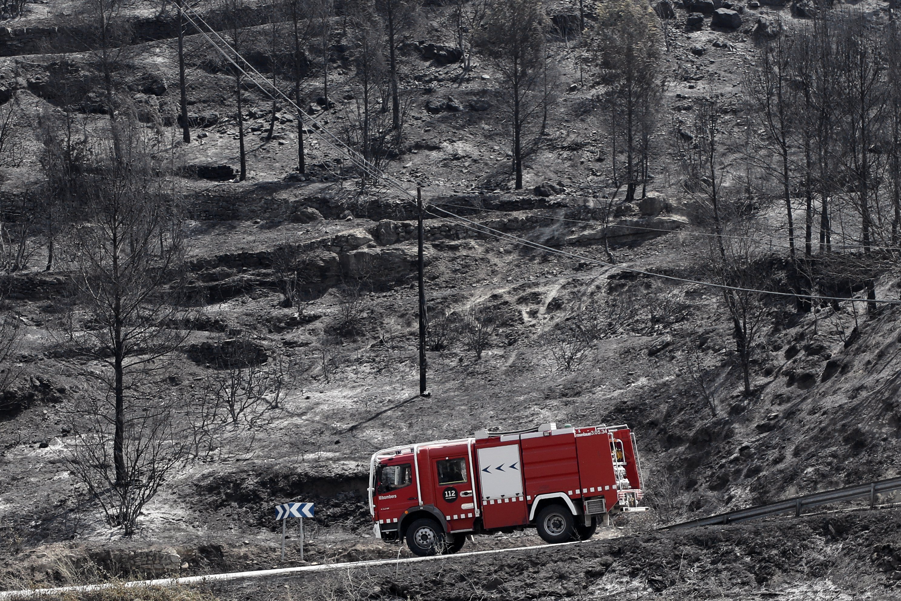 El incendio del Pont de Vilomara fue provocado: la teoría del pirómano de los Agents Rurals