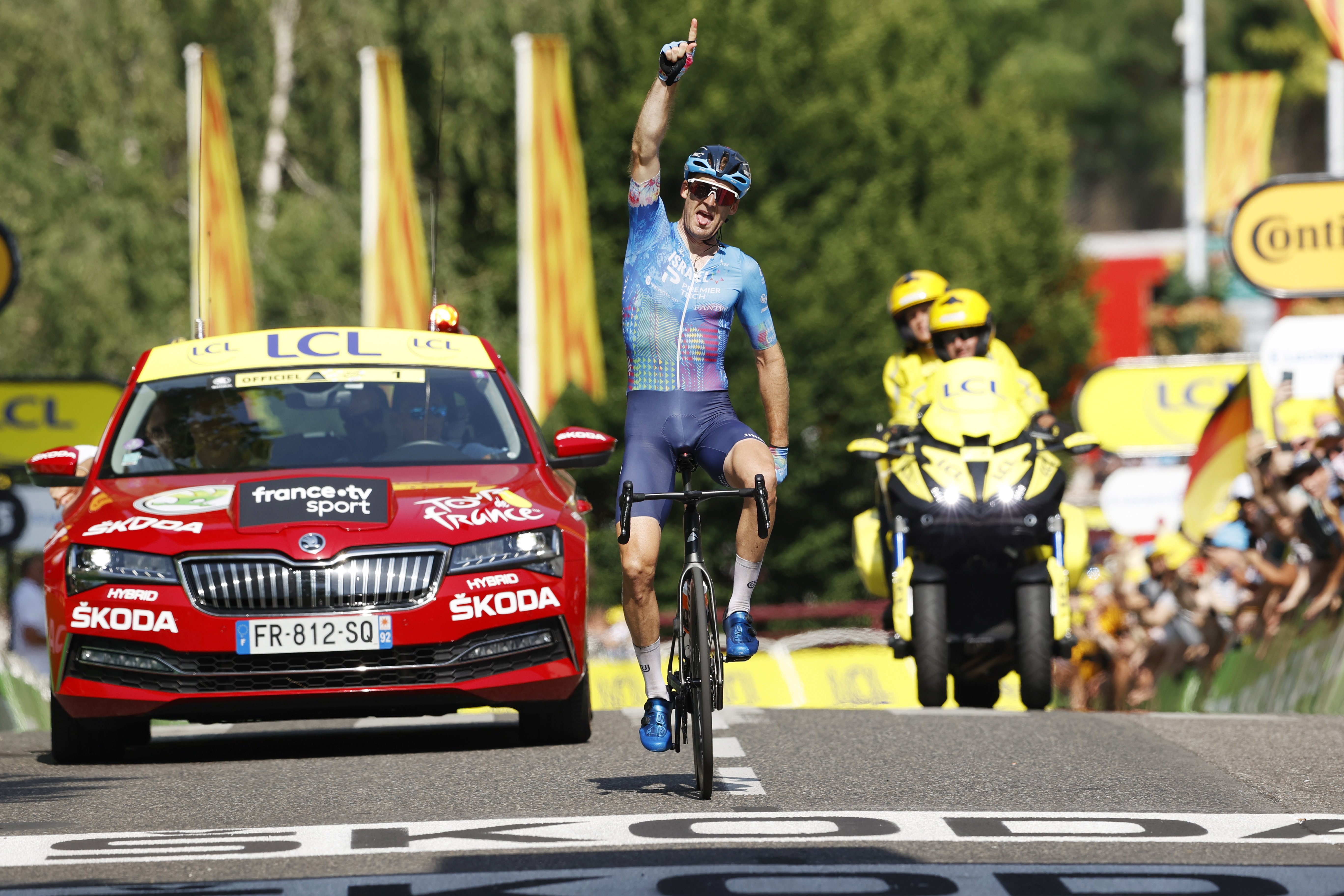 Emotiva victoria de Houle en Foix y Vingegaard neutraliza a Pogacar en el Tour de Francia