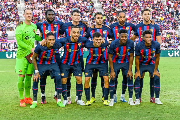 Barca plantilla