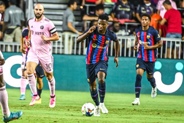Ansu Fati Barça / Foto: EFE Ansu Fati Barça / Foto: EFE