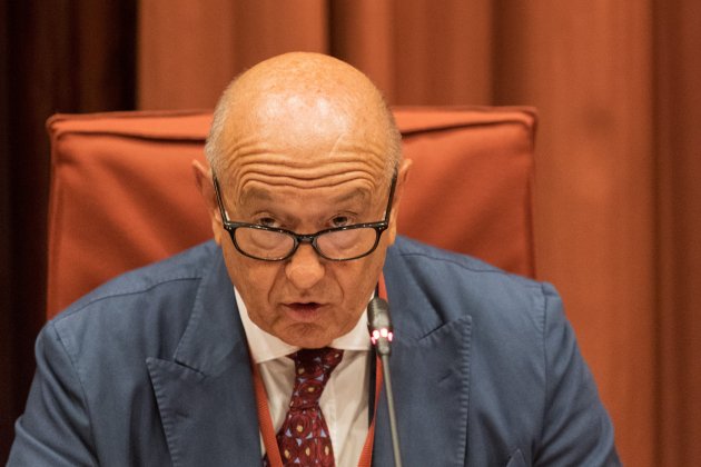 Comisión de investigación de la operación Catalunya, Marcelino Martínez Blas, exjefa de Asuntos Inters de la Policia española Comisión de investigación de la operación Catalunya, Marcelino Martínez Blas, exjefa de Asuntos Inters de la Policia española