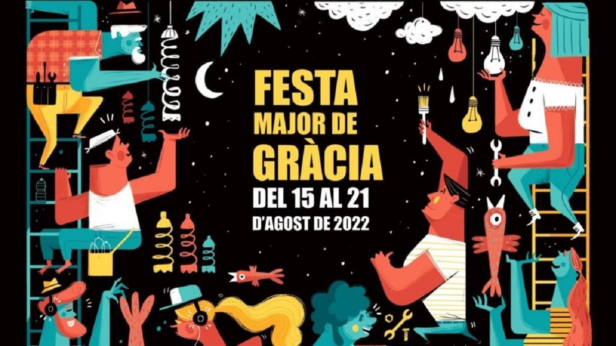 Cartel Fiesta Mayor Gracia 2022 Cartel Fiesta Mayor Gracia 2022