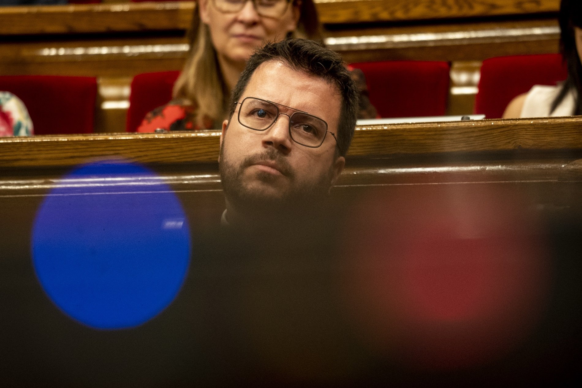 Aragonès llega al debate de política general con la coalición ERC-Junts al límite