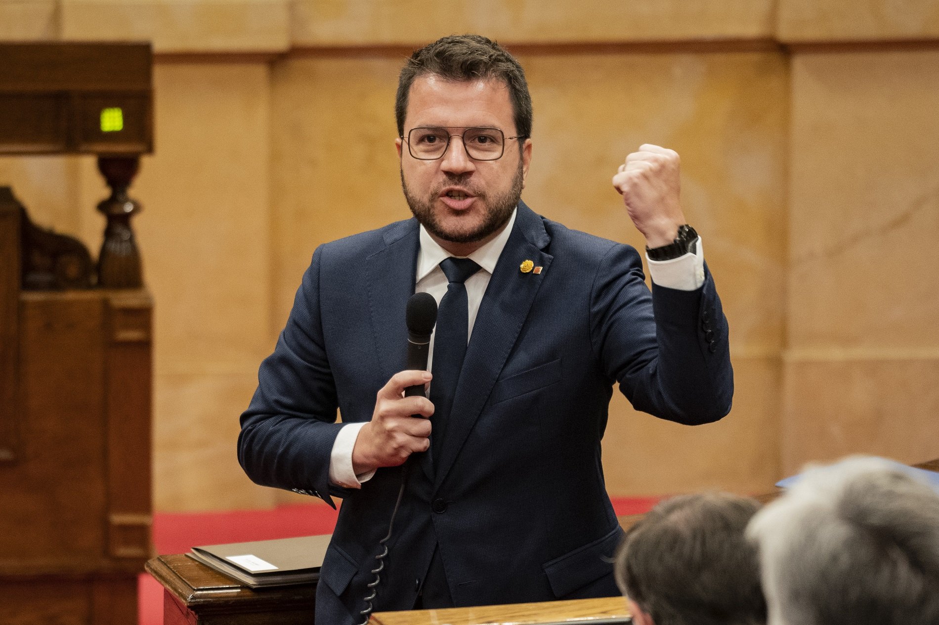 Aragonès, a Junts por la mesa de diálogo: "Vuelvo a extender la mano. Les pido que nos ayuden"