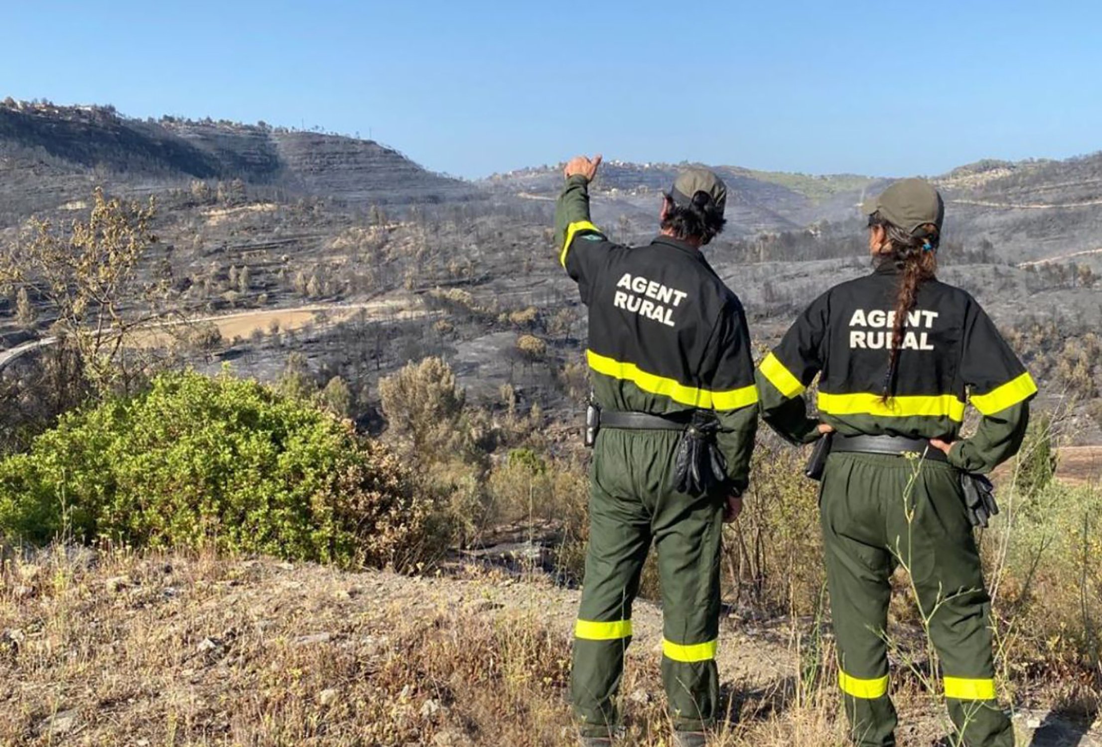 ¿Quién es el pirómano del incendio del Pont de Vilomara? Una persona que conoce el terreno y quería hacer daño