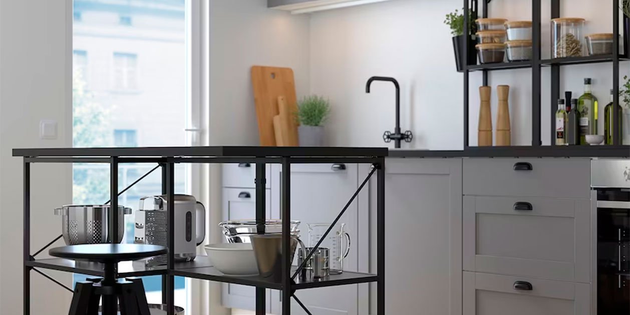 Ikea tiene la isla perfecta para una cocina sin espacio