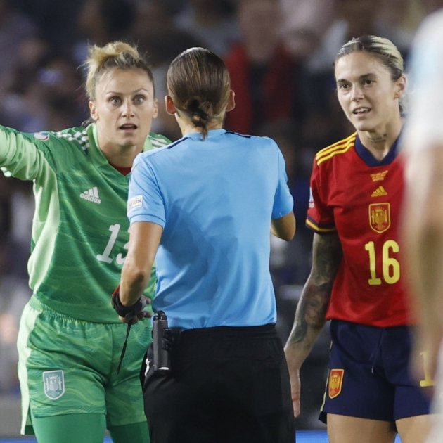 Sandra Paños selección española España Eurocopa femenina / Foto: EFE