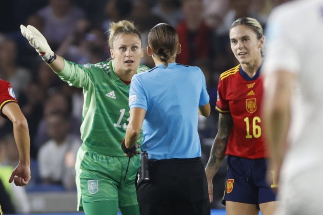 Sandra Paños selección española España Eurocopa femenina / Foto: EFE