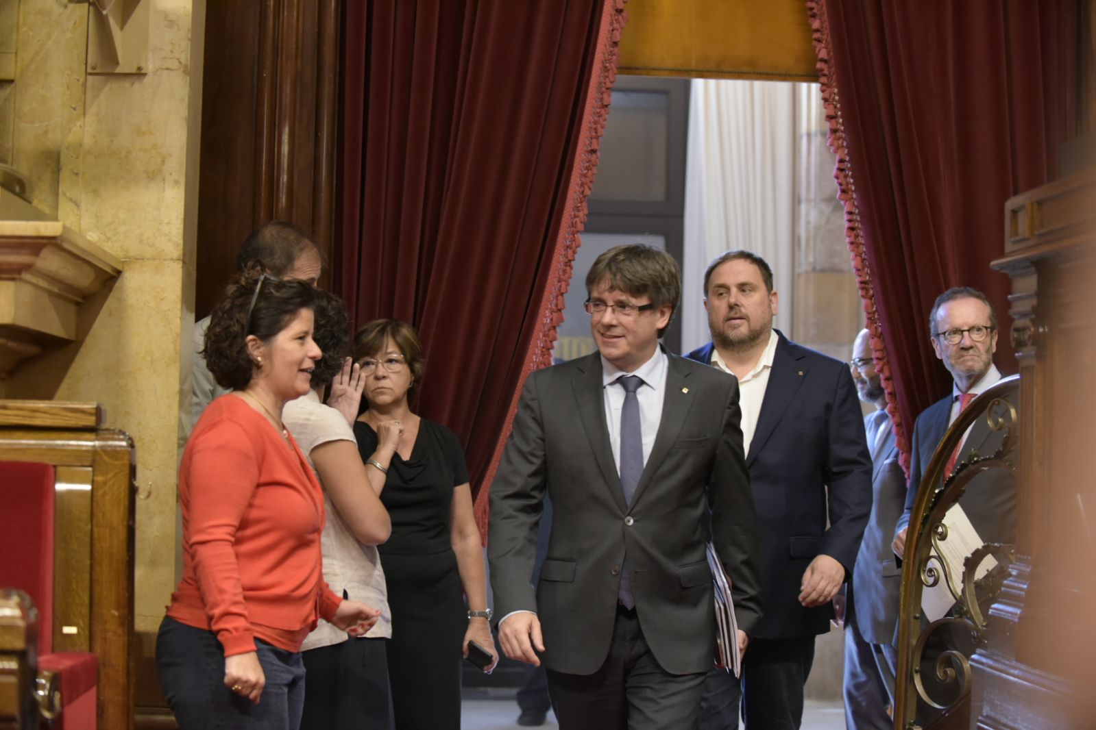 Puigdemont encara els canvis al Govern després de reunir-se amb els consellers del PDeCAT