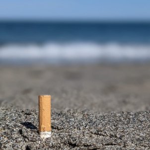 burilla platges Prohibit fumar platges a Barcelona Europa Press