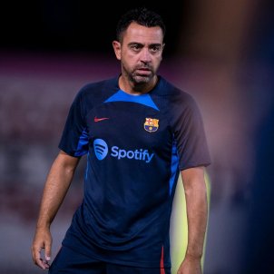 Xavi Hernández entrenamiento Barça / Foto: FC Barcelona