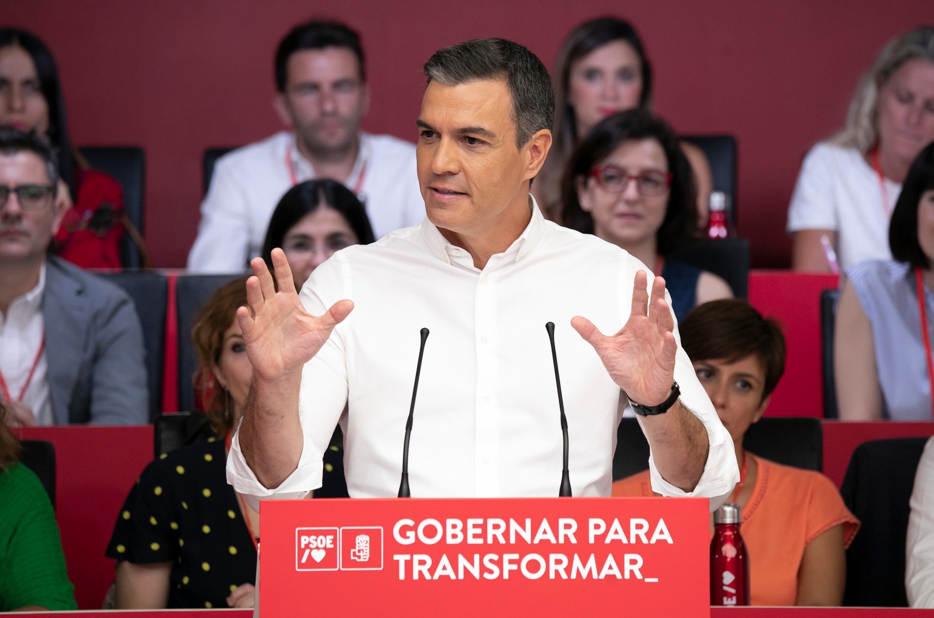 Sánchez apreta la nova direcció del PSOE: "Toca ficar una marxa més per guanyar"