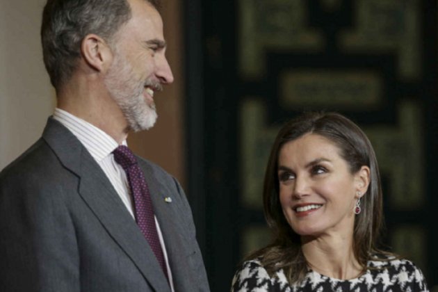 Letizia i Felipe rient - GTRES