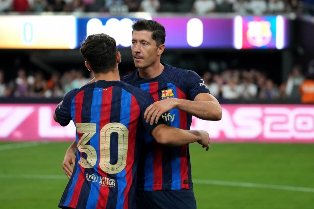 Robert Lewandowski Barça / Foto: EFE