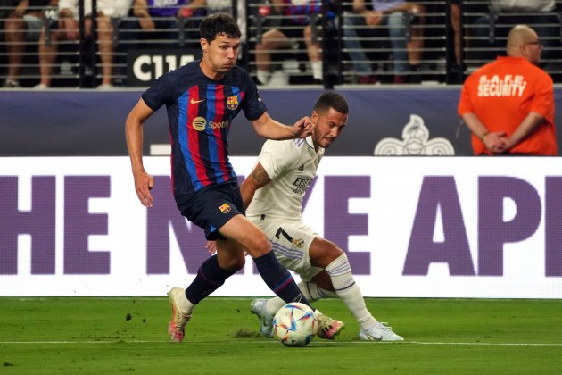 Andreas Christensen Eden Hazard Reial Madrid Barça / Foto: EFE